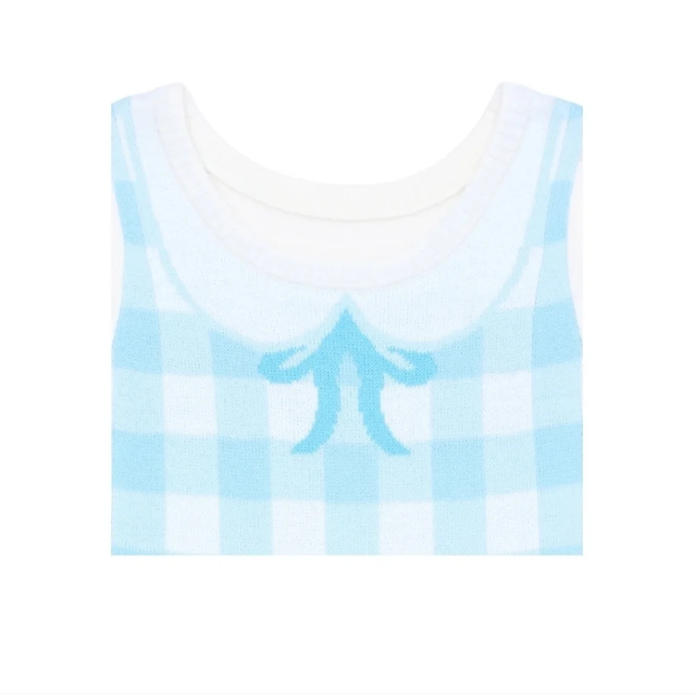 The Wizard of Oz Toddler Girl Dorothy Cosplay Sweater Dress